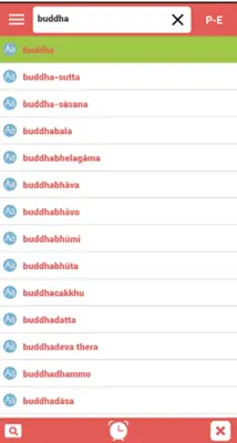 Pali Dictionary Plus android App screenshot 2